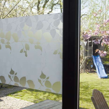 Statisch raamfolie leaves Amena (45cm)