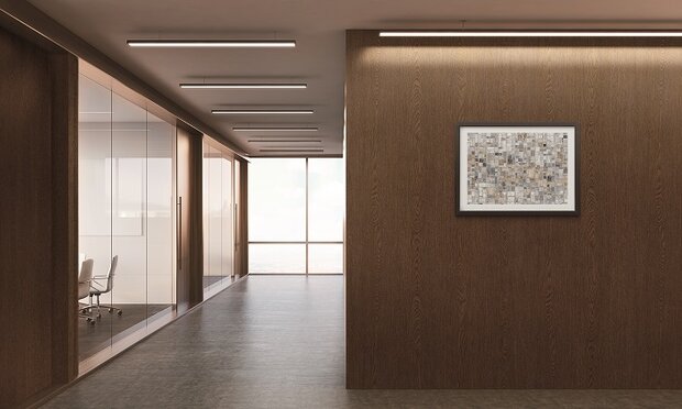 Wrapfolie eikstructuur bruin mat (122cm breed) 