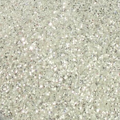 Coupon: Glitter plakfolie beach sand zilver 75cm x 122cm.