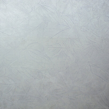 Plakfolie bladeren zilver - paars 45x200cm