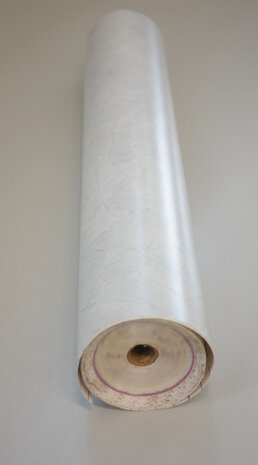 Plakfolie bladeren zilver - paars 45x200cm