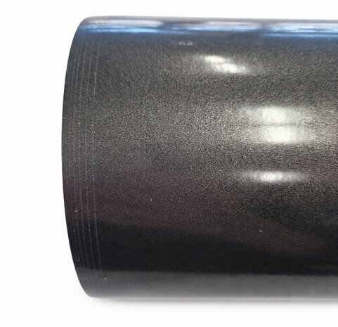 Aslan plakfolie glans antraciet (125cm)