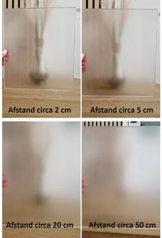 Raamfolie standaard mat (45cm) 