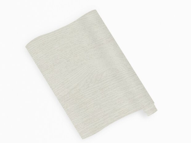 Wrapfolie geschilderd hout beige-grijs mat (122cm breed)