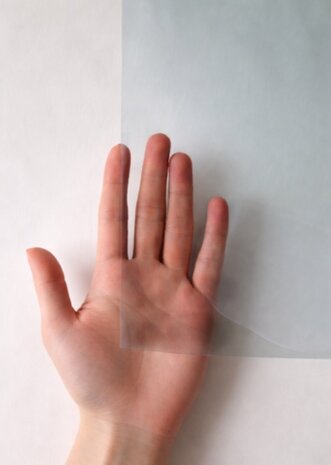 Transparant zonwerend folie Ice cool Prestige HR+++glas (90cm)