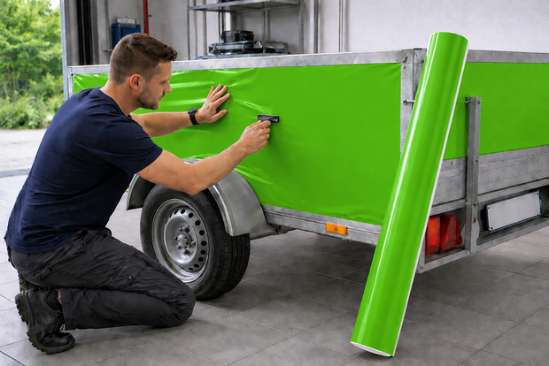 MACal plakfolie mat lichtgroen (123cm)