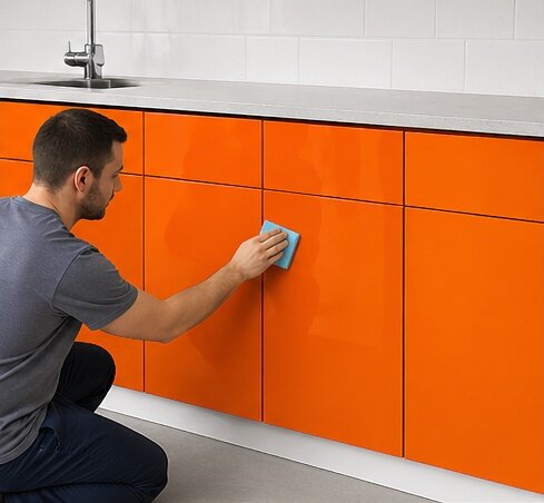 MACal plakfolie mat oranje RAL 2008 (123 cm)