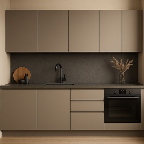 Wrapfolie ultra mat taupe (122cm breed) 