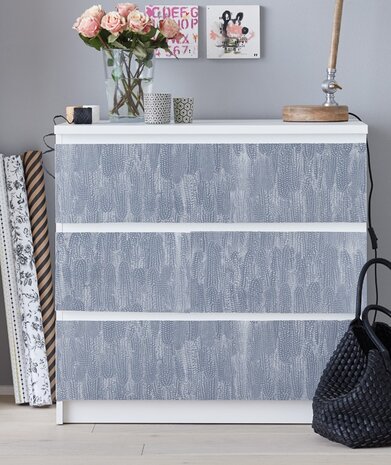 Plakfolie velours Melisa 45x120cm