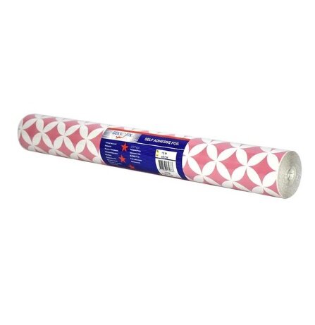 rol plakfolie retro roze