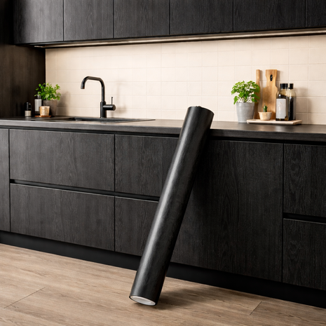 Plakfolie blackwood (45cm) 