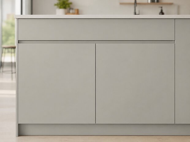 Wrapfolie licht grijs mat (122cm breed)