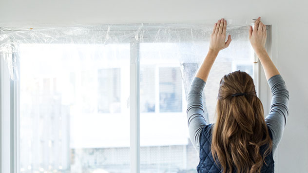 Koude slaapkamer door enkelglas? folie helpt