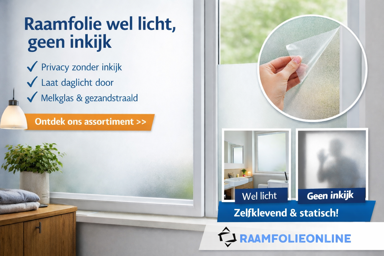 raamfolie wel licht geen inkijk