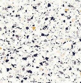 Wrapfolie Terrazzo blue mat (122cm breed)