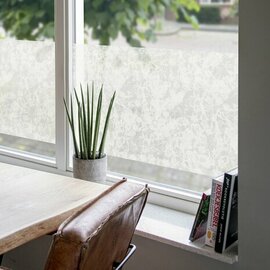 MEGA DEAL DC-Fix Statisch raamfolie Kantmotief wit 67,5cm x 15 meter