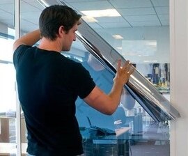 Veiligheidsfolie/spiegelfolie one way (Circa 61cm)  