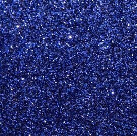 Glitter plakfolie blauw 122cm