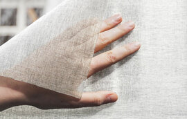 Squid raamtextiel Chalk (137cm)