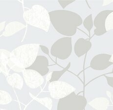 MEGA DEAL Statische raamfolie leaves Amena 15 meter x 45cm