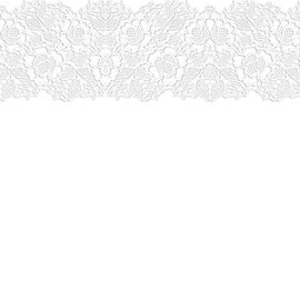 Raamfolie kant valletje gordijn / Kastrandje 15cm