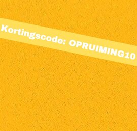 Wrapfolie oker geel structuur mat (122cm breed)