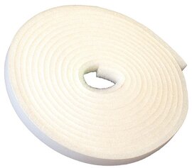 Zelfklevende tochtstrip voor ramen en deuren 6x19mm (10 meter)