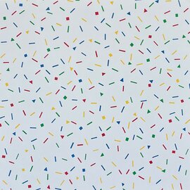 Plakfolie kleurrijke confetti 45x200cm