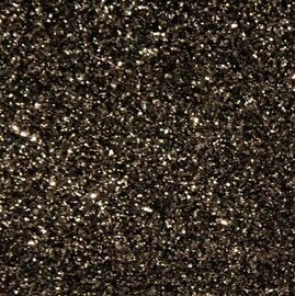 Glitter plakfolie zwart 122cm