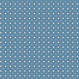 Plakfolie geometrische cirkels blauw (45cm)