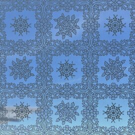 Raamfolie Lace Garden (67,5x200cm)