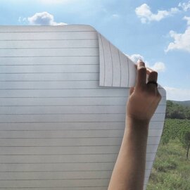 Statisch raamfolie lijnen 46cm (geschikt voor dubbel, HR++ en HR+++ glas)