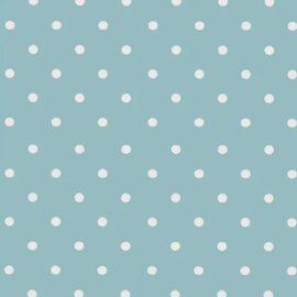 Plakfolie vintage stippen blauw (200x45 cm)