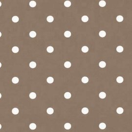 Plakfolie stippen taupe (200x45cm)