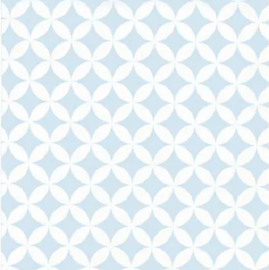 Plakfolie retro blauw (200x45cm)