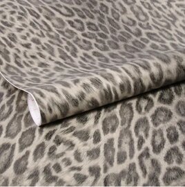 Plakfolie panter printje grijs 45x200cm