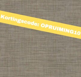 Wrapfolie textiel linnenlook Woven beige (ca 122cm breed)