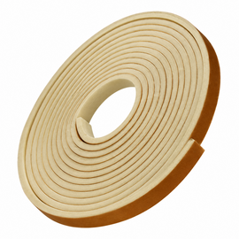 Zelfklevende tochtstrip voor ramen en deuren wit I-profiel 4x9mm (18 meter)
