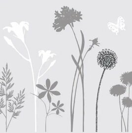 DC-Fix raamfolie flower/butterfly (45x200cm)