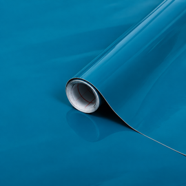 Plakfolie petrol glans (45cm)