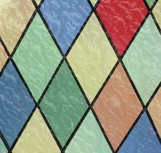 Raamfolie glas in lood kleuren (45cm) (leverbaar vanaf 9) - Raamfolie online