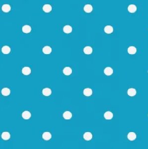 Plakfolie stippen aqua blauw (200x45cm)