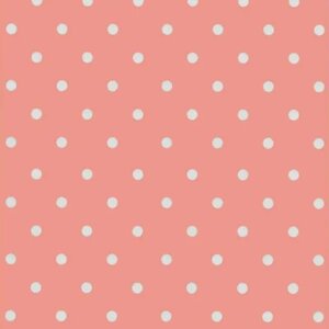 Plakfolie vintage stippen roze (200x45 cm)