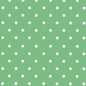 Plakfolie vintage stippen groen (200x45 cm)